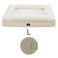 Load image into Gallery viewer, Dog bed FRED L with viscose foam mattress and washable bouclé cover
