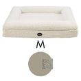 Load image into Gallery viewer, Dog bed FRED M with viscose foam mattress and washable bouclé cover