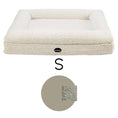 Load image into Gallery viewer, Dog bed FRED with viscose foam mattress and washable boucle cover