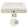 Load image into Gallery viewer, Dog bed FRED S with viscose foam mattress and washable bouclé cover