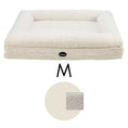 Load image into Gallery viewer, Dog bed FRED with viscose foam mattress and washable boucle cover