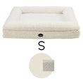 Load image into Gallery viewer, Dog bed FRED with viscose foam mattress and washable boucle cover