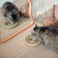 Bild in Galerie-Betrachter laden, Cat using Fressnapf ANTISCHLING Design slow feeder bowl, made from sustainable Polysand.