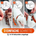 Bild in Galerie-Betrachter laden, LeichtLaufLeine® Kurzleine und Übungsleine zur besseren Leinenführung Anlegeschritte