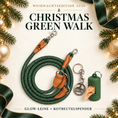 Load image into Gallery viewer, Reflective leash GLOW highly reflective, adjustable in length and vegan