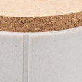 Bild in Galerie-Betrachter laden, Sustainable sand pet treat container with airtight cork closure.