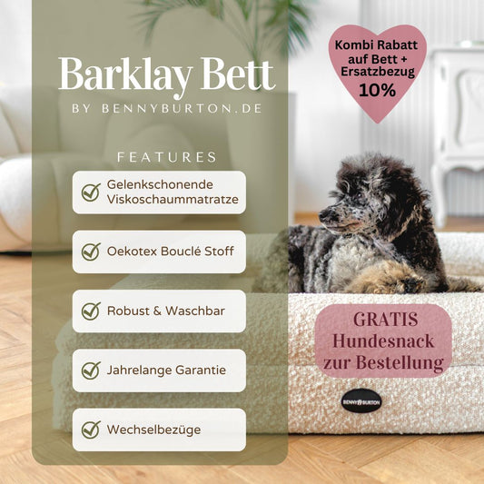 Barklay Größe M/ L mit Bouclébezug