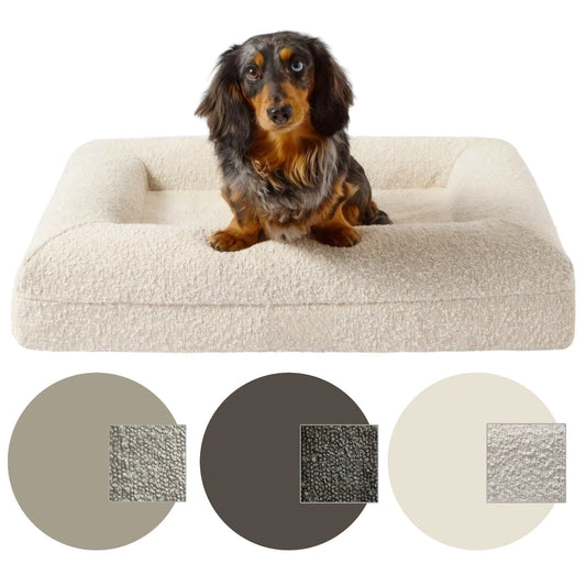 Hundebett Barklay Größe S mit Boucèbezug