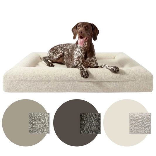 Hundebett Barklay Größe L mit Bouclébezug
