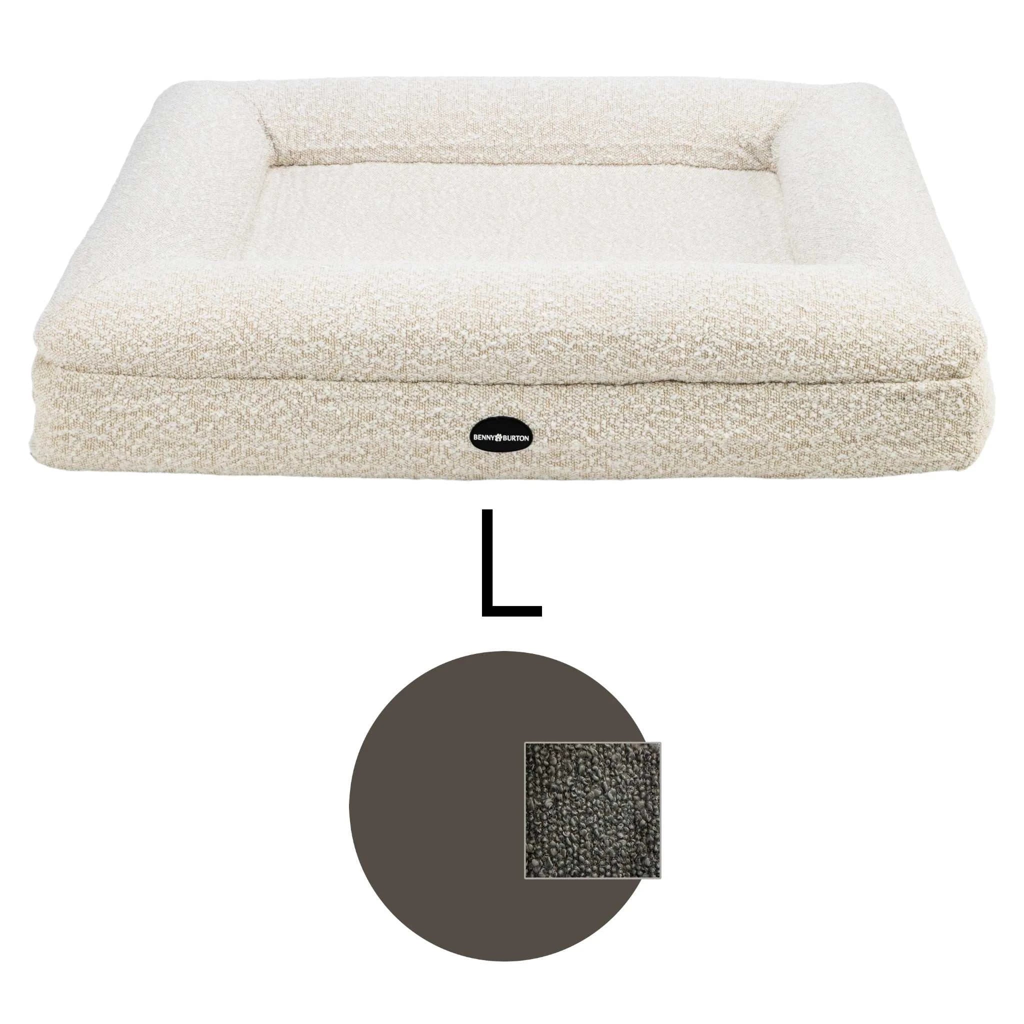 Verfügbar ab Ende 2025 - Wechselbezug Bouclé für Hundebett Barklay