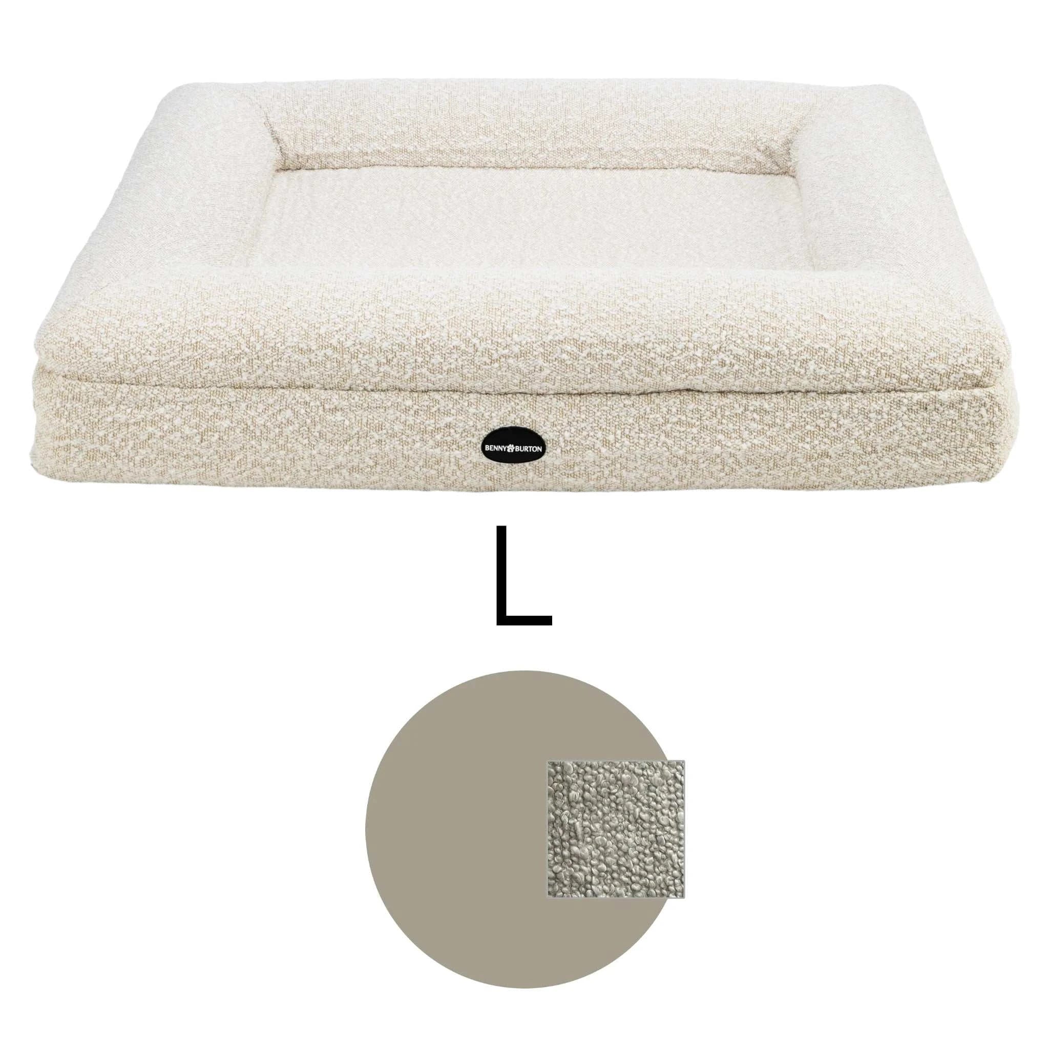 Verfügbar ab Ende 2025 - Wechselbezug Bouclé für Hundebett Barklay