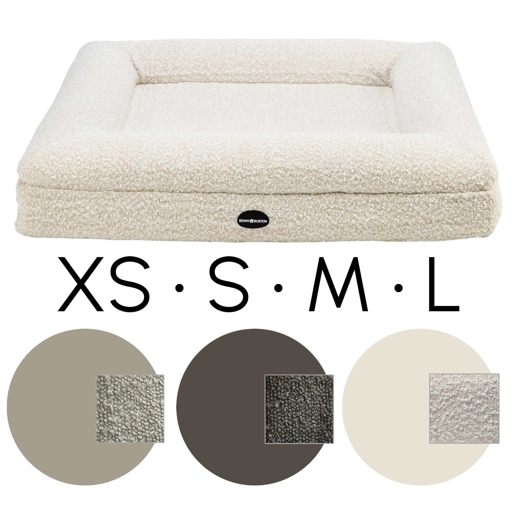 Verfügbar ab Ende 2025 - Wechselbezug Bouclé für Hundebett Barklay