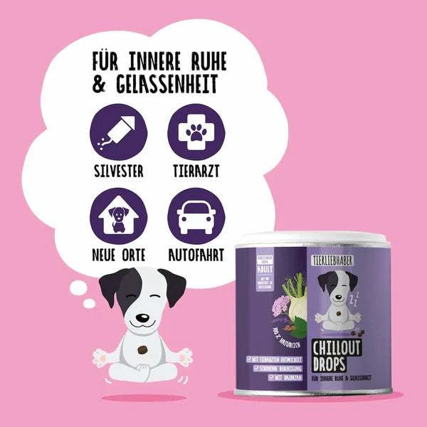 Grass and Kotfresser Drops naturally against heartburn from animal lovers