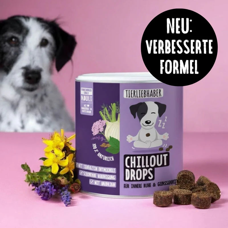 Reise Bundle 2026 Chillout Drops zur Beruhigung & Belohnungsdrops von Tierliebhaber