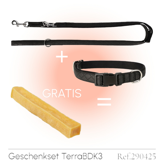 Gratisgeschenk zur Terra Leine mit Halsband in allen Größen und Farben