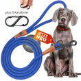 Load image into Gallery viewer, Reflective leash GLOW highly reflective, adjustable in length and vegan
