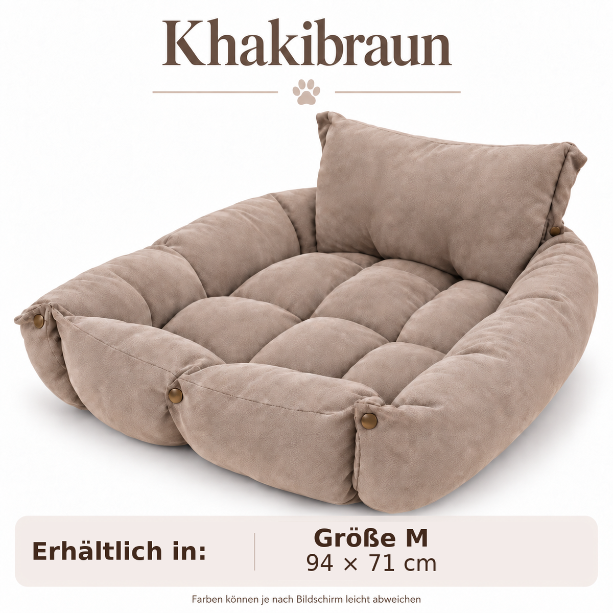 Leichte, waschbare 3in1 Hundematte
